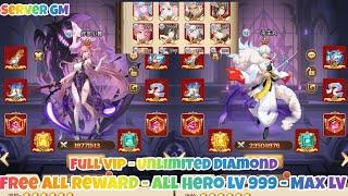 New Idle Legends Private Server - Free All Reward - All Hero Max LV 999 - Full VIP