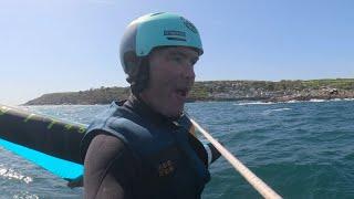 Wing Upwind Downwind to Mousehole in Cornwall