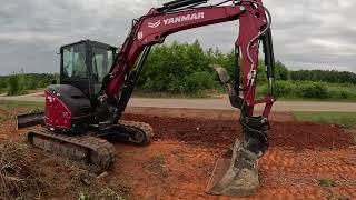 Installing Driveway Culverts And Cutting Down The House Lot