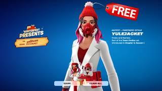 How to Get FREE YULEJACKET SKIN RIGHT NOW in Fortnite!