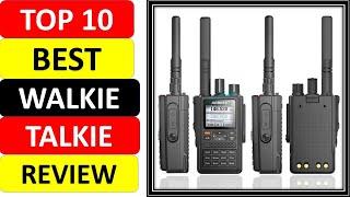 Top 10 Best Walkie Talkie Review in 2021