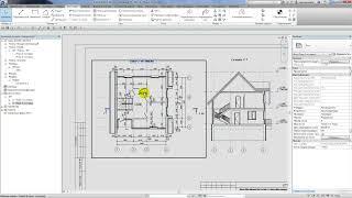 BIM Revit КМБ - Эскизный проект коттеджа. 6. 1. План кровли