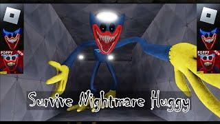 Roblox Poppy Playtime Chapter 3 : Survive Huggy Hallucinations Cutscene and Jumpscare (Multiplayer)