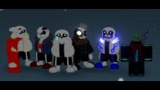 Sans AU FIght (last characters showcase)