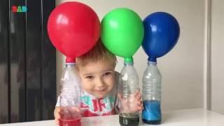 Baking Soda and Vinegar Balloon Experiment