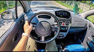 2008 Chevrolet Matiz [1.0 67 hp] |0-100| POV Test Drive #2127 Joe Black