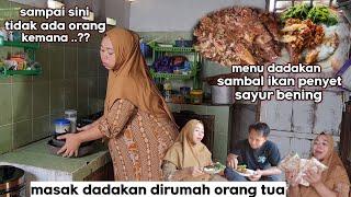 masak dadakan dirumah orang tua