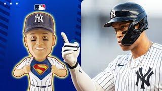 SUPERMAN STRENGTH!  Aaron Judge CRUSHES his 27th homer of the year on his bobblehead night!