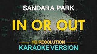 [KARAOKE] IN OR OUT - Sandara Park 