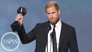 Prince Harry’s speech after winning Pat Tillman Award for Service | 2024 ESPYS