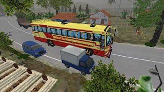 I Drive KSRTC Bus in Village|| Bus simulator Indonesia|| Parivesh Thakur Gaming