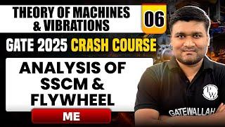 Theory of Machines & Vibrations 06 | Analysis of SSCM & Flywheel | ME | GATE 2025 Crash Course