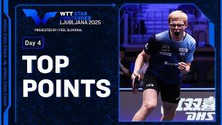 Top Points of Day 4 | #WTTLjubljana 2025
