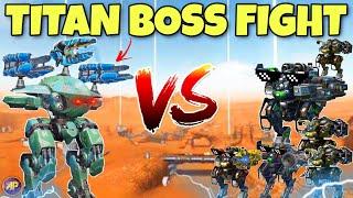  1vs6 MUROMETZ VS COSSACKS ARMY TITAN BOSS FIGHT GIVEAWAY SNAER! || WAR ROBOTS || #WRwinSnaer