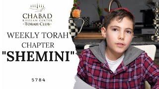 The Weekly Torah Chapter "Shemini" Chabad Russian Center Torah Club