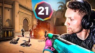 O jogo mais DIFICIL no LEVEL 21 da GAMERSCLUB! (fiz 40 kills)