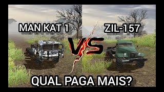 RTHD MAN KAT1 VS ZILL 157 TESTE DE CAMINHÕES