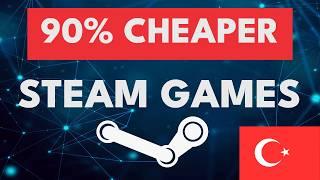 How to Get Steam games up to 90% cheaper | Change Steam Region