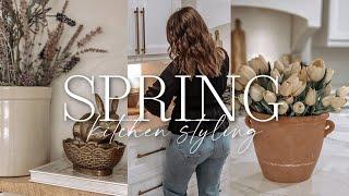 SPRING KITCHEN DECORATE WITH ME 2025 | Neutral Home Decorating Ideas