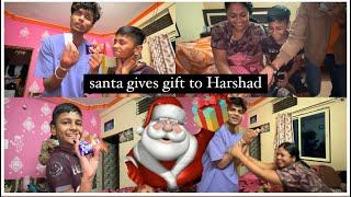 हर्षद ला santa  ने गिफ्ट दिल Christmas gift 