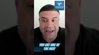 Shawne Merriman talks about the impact Navarro Bowman can have as a Chargers coach