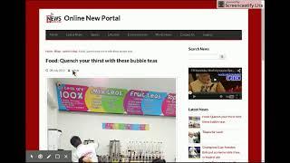 PHP & MySQL Project on Online News Portal