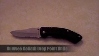 Humvee Goliath Drop Point Knife HMV-KG-01