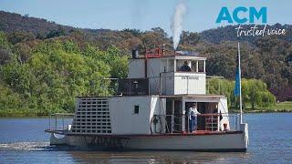 All aboard the historic paddlesteamer Enterprise