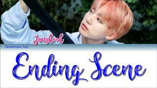 Jungkook (정국) BTS - Ending Scene (이런 엔딩) (IU 아이유 Cover) - 가사 (Sub español+Eng Sub+Rom+Han+Lyrics)