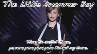 "The Little Drummer Boy" / LIVE / drumming & Singing / Drum-line