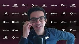 Anish Giri: "With Magnus today was insane, from start to finish!"