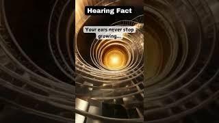 Interesting facts about your hearing. #youtubeshorts #unknownfacts #interestingfacts #vitaminmusic