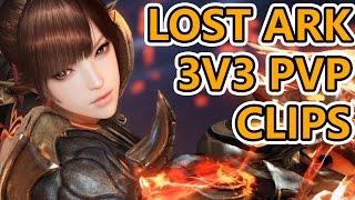Lost Ark Online CBT PvP 3v3 Gameplay Clips (로스트아크)