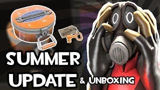 [TF2] WE FINALLY GOT AN UPDATE | SUMMER 2019 COSMETIC CASE OPENING