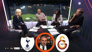 Tottenham vs Galatasaray 3-2  Ange Postecoglou reaction post-match analysis