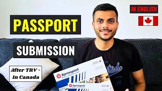 How To Send Passport For TRV In Canada? | In English |