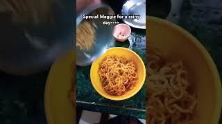 first take a Maggie pack or any noodles then get water heat it up then boil the noodles