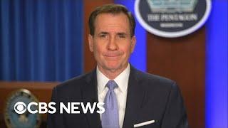 Pentagon press secretary John Kirby discusses Russia-Ukraine standoff