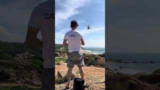 Fly FPV alongside coastline before the summer ends(F.T. Terryfpv)#caddx #fpv #walksnail