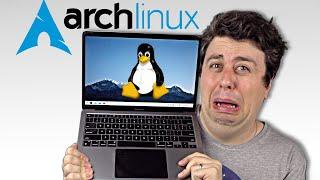 Mac User Installs Arch Linux for First Time