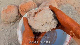 Gritty Sand Cement Slabs Dry Floor + Claypot Crumbles️Non-Stop Crumbling | Satisfying Edit | ASMR