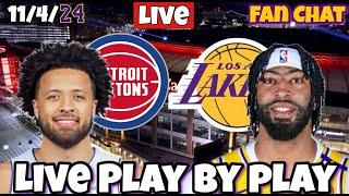 Los Angeles Lakers vs Detroit Pistons Live NBA Live Stream