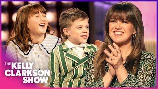 Kelly Clarkson's Adorable Interview With Kids Remy & River Rose