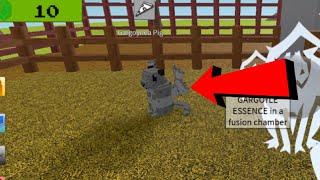 How to get Gargoyle essence and Gargoynea pig in Creature tycoon (meet fans)