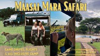 Affordable African Safari in the MASAI MARA (Game Drives, Camp & Flights)•KENYA