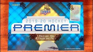 19/20 Upper Deck Premier Hockey Hobby Box Break - 5 Hits