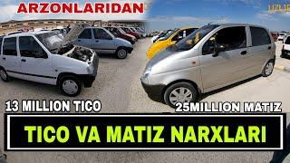 TICO MATIZ NARXLARI XORAZM MASHINA BOZORI