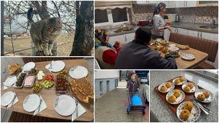 ÖĞLEN ÇAYI MİSAFİRLERİMİZE NELER HAZIRLADIK ŞEKERPARE TARİFİ