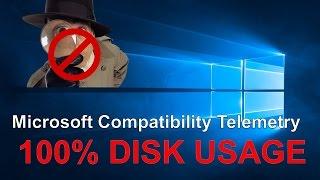 GET RID OF Microsoft Compatibility Telemetry Process