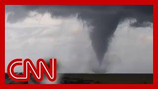 Video shows ‘large and extremely dangerous tornado’ in Florida